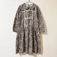 the new society ワンピース　花柄　8Y