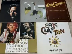 Eric Clapton and His Band 日本公演パンフレット - メルカリ