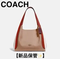 【美品】COACH ハドリーホーボー　ショルダーバッグ　カラーブロック