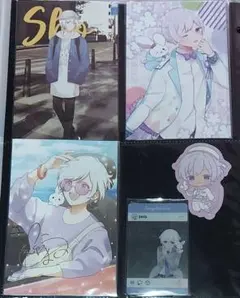 いれいす 初兎 ポストカード クリアカード シール