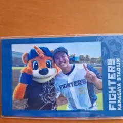 今川優馬選手　鎌ヶ谷　チェキ風ステッカー