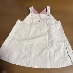 familiar ジャンバースカート ホワイト90cm