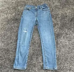 UNIQLO kids ストレッチ　ダメージデニム　120㎝