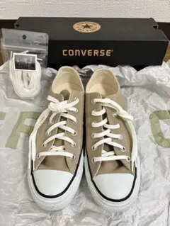 美品　CONVERSE ベージュ スニーカー ローカット