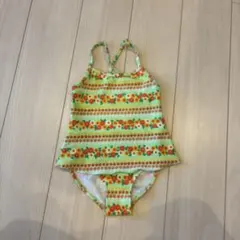 120cm 花柄ワンピース水着