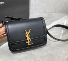 SAINT☆LARЁNT ブラックショルダーバッグ