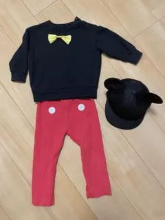 ディズニー　ミッキーマウスなりきりセット