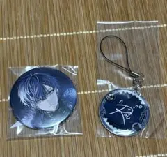 小柳ロウ　にじさんじ　誕生日グッズ2024　メタルチャーム 缶バッジのサムネイル