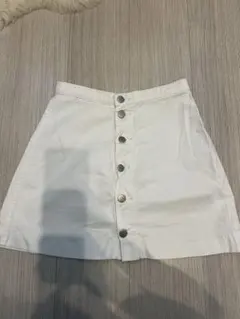 American Apparel ミニスカート　ホワイト