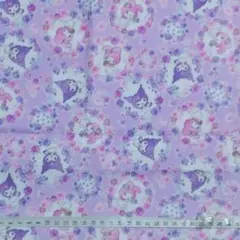 サンリオ　マイメロディ　クロミちゃん　ソノピエナ 生地　はぎれお花