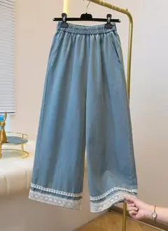 SeaRoomlynn ライトCanvasギャザーショートパンツ レオパード柄 - メルカリ