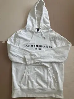 【特価】TOMMY HILFIGER ホワイトパーカー XL