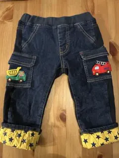 ミキハウス　やわらかデニムパンツ 90cm