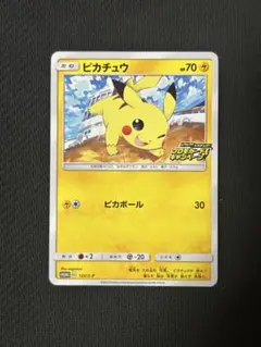 ピカチュウ：「ピカピカ！ピカチュウ！プロモカードキャンペーン！」 PROMO …