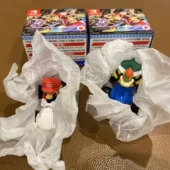 【新品】マクドナルド　ハッピーセット　マリオカート　マリオ＆クッパ2点セット