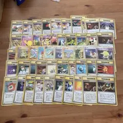 ポケモンカード　旧裏　まとめうり ⑪ ポケモンカード 旧裏 50枚 大量まとめ売り - メルカリ