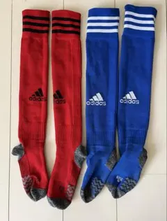 adidas サッカー　ソックス 2色セット　2xs ジュニア　子供用