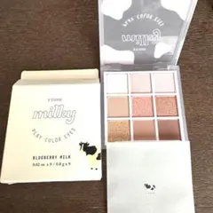 ETUDE milky PLAY COLOR EYES アイシャドウ　✨未使用品のサムネイル