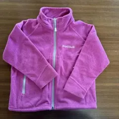 mont-bell キッズ フリースジャケット 90サイズ ピンク