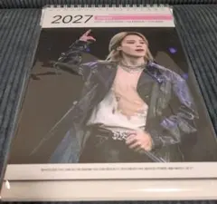 JIMIN 2027-2028 卓上カレンダー ステッカー付