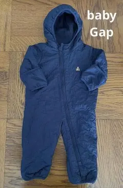 【3-6m】baby Gap 星柄ステッチつなぎ