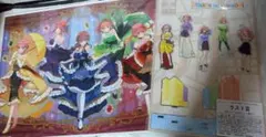 五等分の花嫁 　クリアポスター　ラストワン　アクリルスタンドきゃらっとくじ