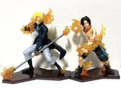 ワンピース フィギュア　サボ、エース 2体セット