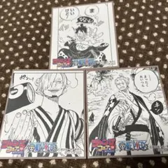 ワンピース ジャンプフェア’19 ジャンプフェア ミニ色紙