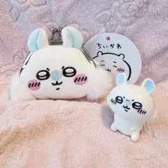 ちいかわ モモンガ ミニがま口ポーチとフィギュア モモンガセット
