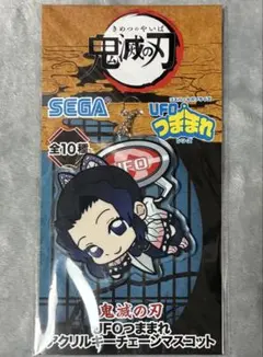 鬼滅の刃　ゲーセン　つままれアクキー　しのぶ