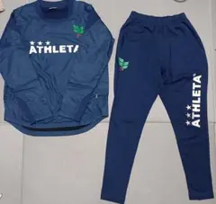 ATHLETA キッズ上下ピステ 150ネイビー