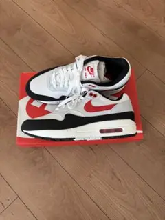 Nike Air Max1 新品、未使用　ホワイト/レッド/ブラック