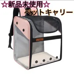 【新品・早い者勝ち！】ペットキャリー ペットリュック 折りたたみ