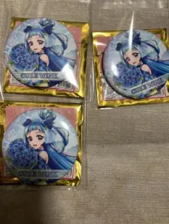 キミプリ感謝祭　プリキュア　缶バッジ　キュアウィンク　3点