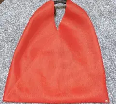 赤 トートバッグ