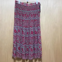 BRUNO PITTELLI 花柄フレアロングスカート XXL レトロ