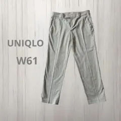 UNIQLO◇◆スタイルアップアンクルパンツ ベージュ Sサイズ Ｗ61