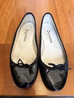 レペットRepetto バレエシューズ ブラック エナメル ブリジット - メルカリ