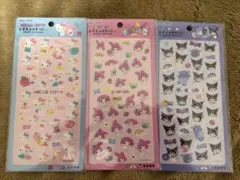 サンリオ エポキシステッカー 3種 ハローキティ マイメロディ クロミ