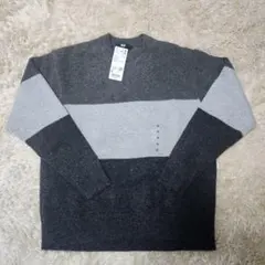 UNIQLO スフレヤーン クルーネックセーター　Mサイズ　グレー