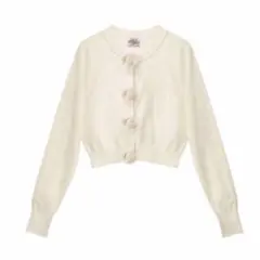 treat ürself rose flower motif cardiganのサムネイル
