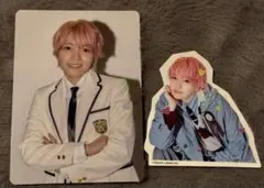 なにわ男子 西畑大吾 トレカ ステッカー HARDWORK ファミクラ盤