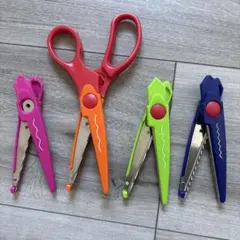 クラフトデザインはさみ 4本セットのサムネイル