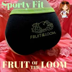 FRUIT OF THE LOOM ショーツ ブラック Mサイズ