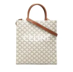 CELINE トリオンフ キャンバス カバ　ハンドバッグ　ショルダーバッグのサムネイル
