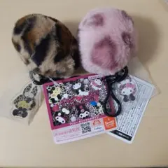 サンリオ　ギャルらび ファーチャーム　チャーミー キティ　ポムポムプリン