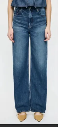 MOUSSY TENCEL DENIM STRAIGHT デニム　24インチのサムネイル