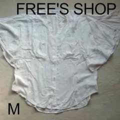 FREE'S SHOP☆ホワイトブラウス/Mのサムネイル