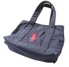 ラルフローレン RALPH LAUREN POLO トートバッグ ブラック