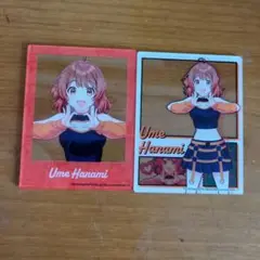 花海佑芽 イラスト入りカード 2枚セット
